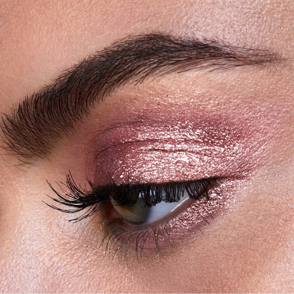 HOURGLASS Scattered Light Glitter Eyeshadow Ray - deep champagne NEW